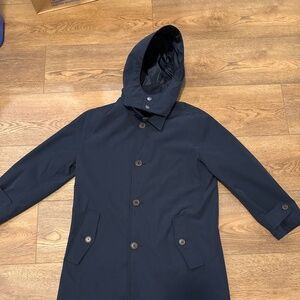 Men’s Tommy Hilfiger, navy rain jacket